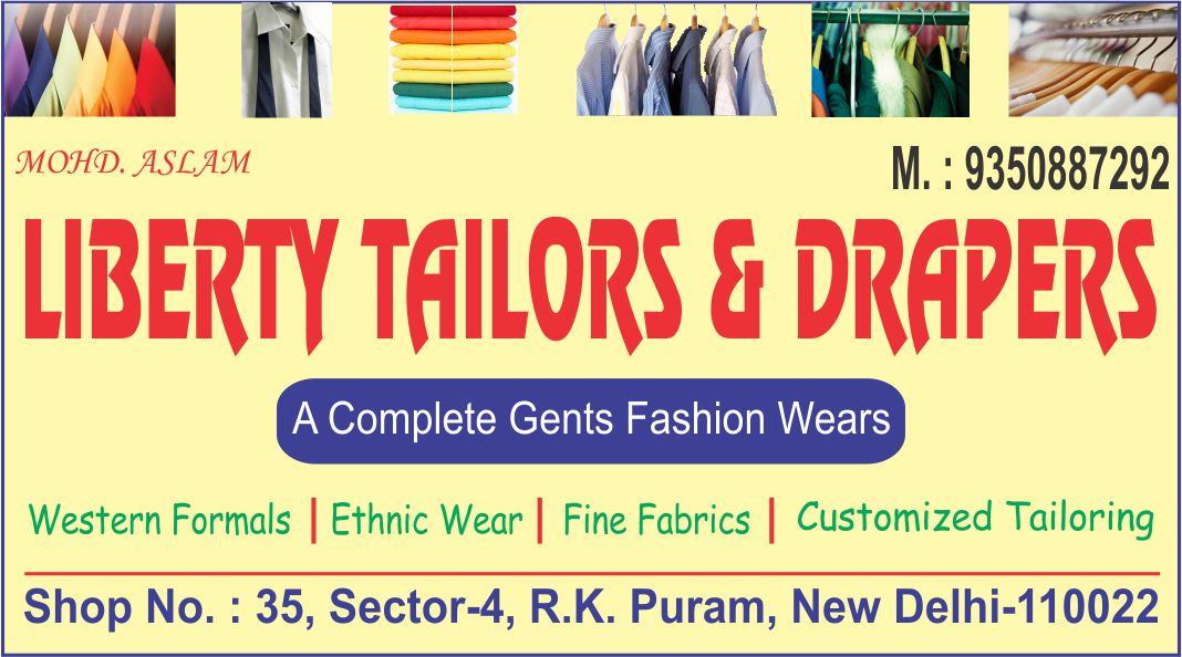 LIBERTY TAILORS & DRAPERS (Tailors in RK Puram)